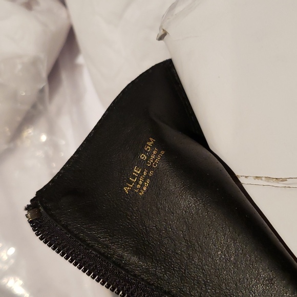 BOTKIER New York ALLIE Suede Leather Block Heel Boots Bootie BLACK NIB Women's - Picture 16 of 16